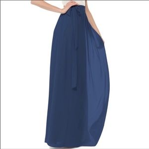 Joanna August CeremonyWhitney wrap Skirt Blue Moon